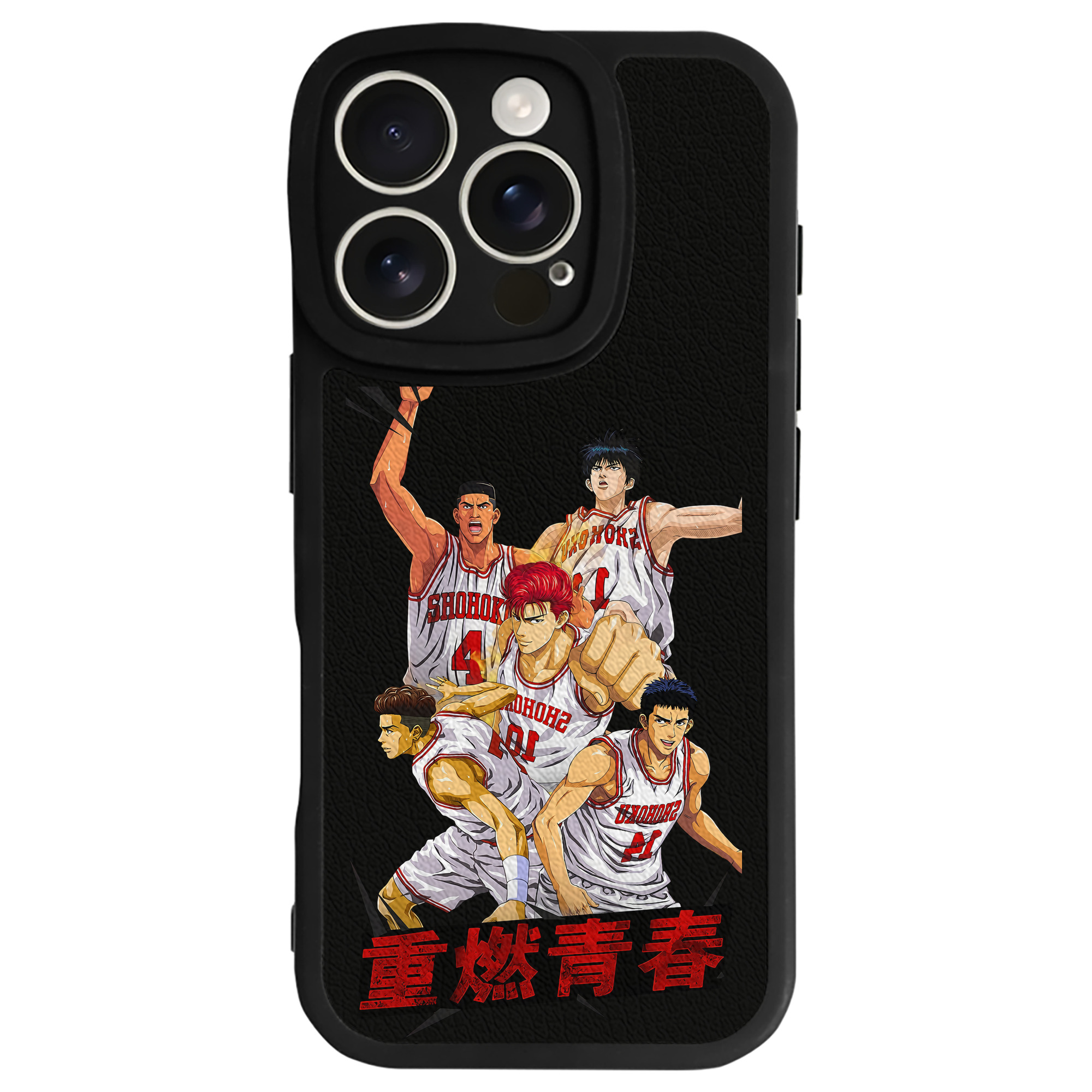 （画像用） SLAM DUNK／スラムダンク 【iPhone 16シリーズ対応】シリコンスマホケース（レザー調） 材質：シリコン